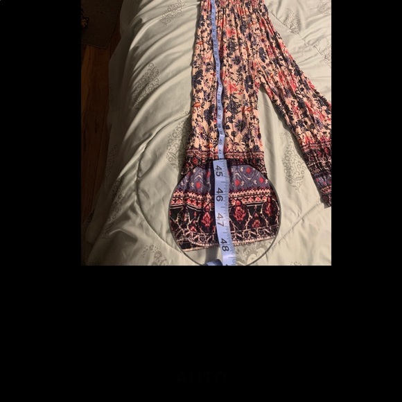 Pink Floral Jumpsuit - Picture 2 of 5